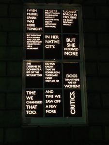 Tribute to Muriel Spark and other women writers at 17 Heriot Row